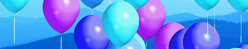  image from screen shot of Touch Balloons